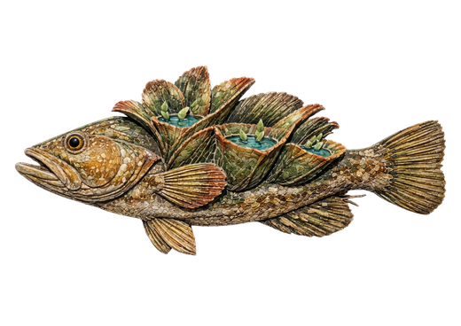 Mosaico da Mata Marinha — a vida submersa que floresce sob a superfície