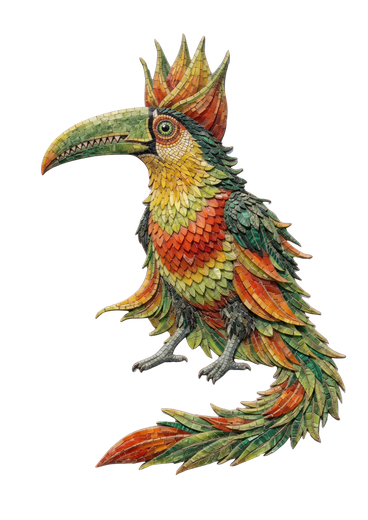 Mosaico do Tucano Rei — guardião da Mata Atlântica de Ilhabela